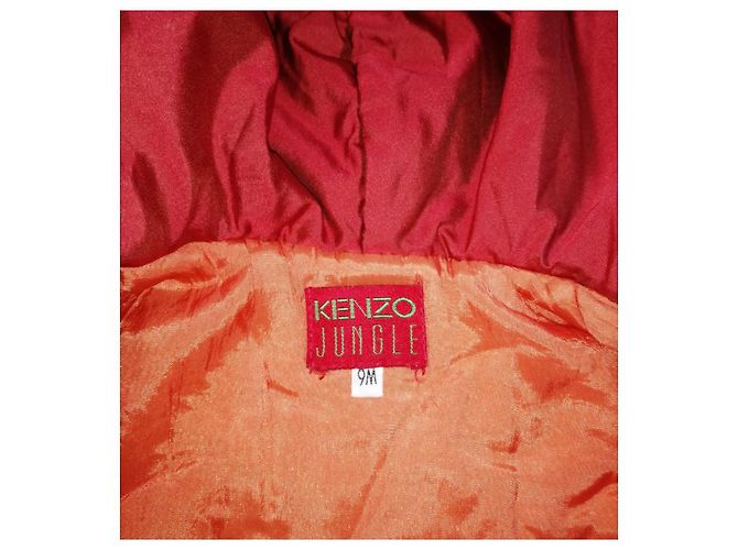 Kenzo Veste d'hiver rouge 9 mois - vue 2