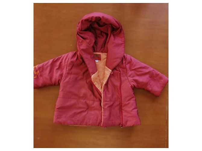 Kenzo Veste d'hiver rouge 9 mois - vue 4