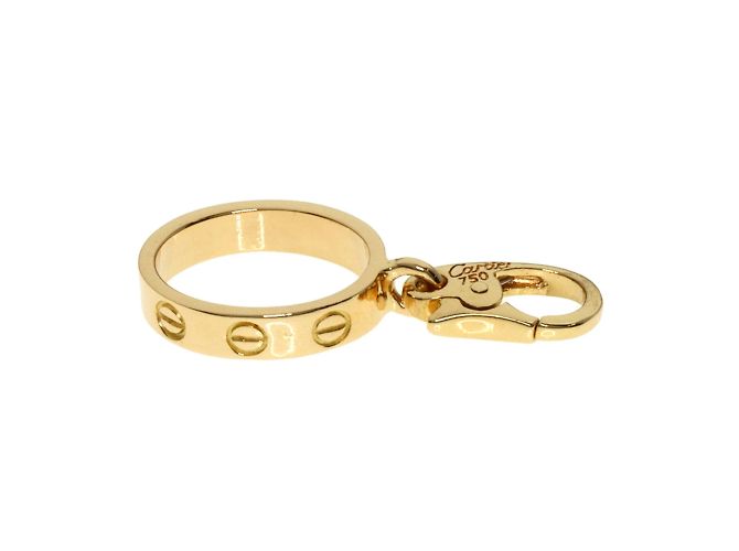Pendente Charm Love Cartier in Oro Giallo 18K - vista 3