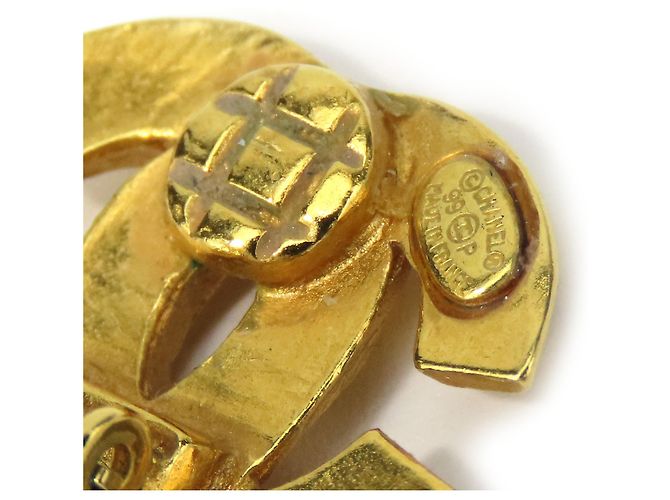Orecchini a clip dorati Chanel D'oro - vista 6