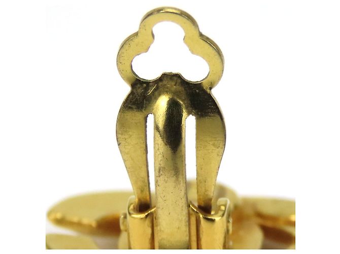 Orecchini a clip dorati Chanel D'oro - vista 9