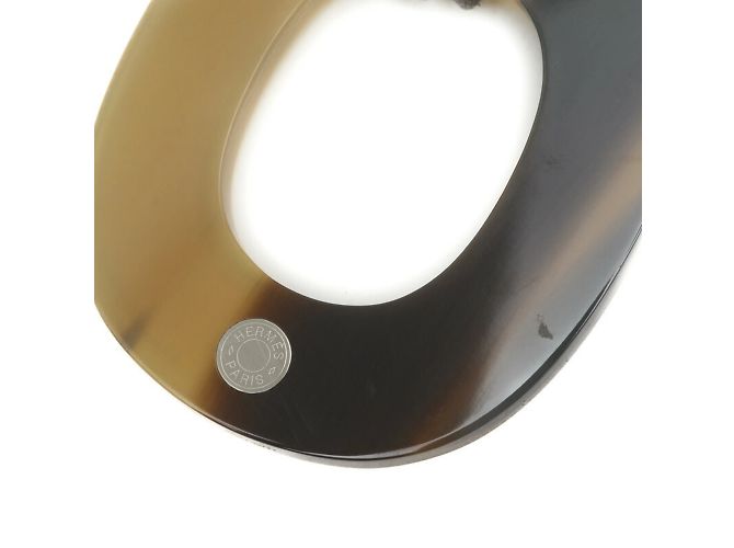 Hermès Collana Pendente Hermes Ism Marrone Beige - vista 4