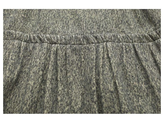 Casaco Prada de lã e cashmere cinza mesclado tamanho 40 - vista 9