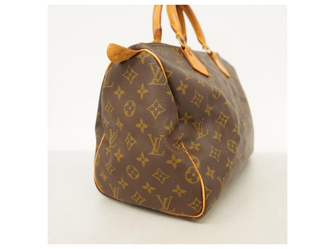 Borsa Louis Vuitton Monogram Speedy 30 Marrone - vista 2