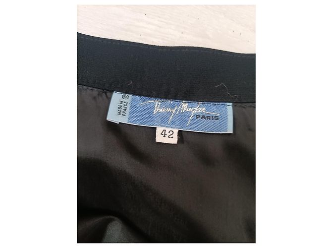 Black skirt Thierry Mugler vintage 1990s Noir - vue 3