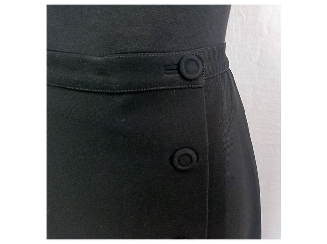 Black skirt Thierry Mugler vintage 1990s Noir - vue 5