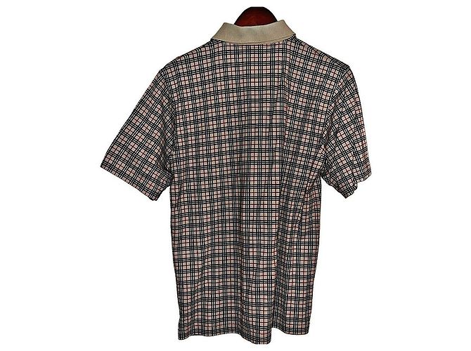 Authentisches Burberry London Vintage Nova Check Polo Beige - Ansicht 2
