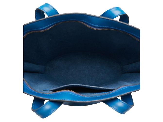 Borsa tote Epi Saint Jacques Louis Vuitton Blu - vista 6