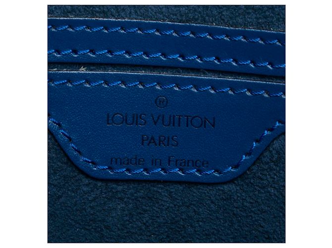 Borsa tote Epi Saint Jacques Louis Vuitton Blu - vista 7