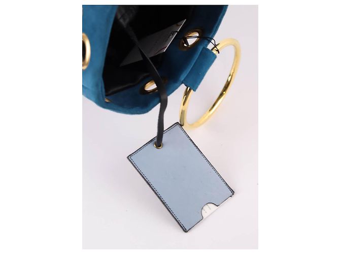 Delphine Delafon Borsa in camoscio Blu - vista 5