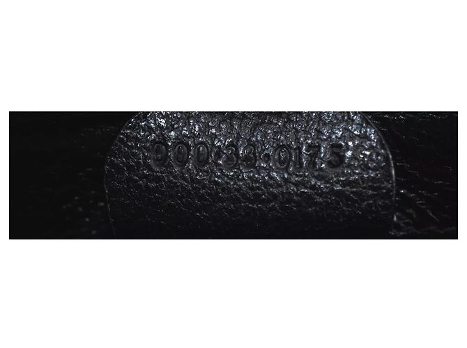 Borsa a mano e a spalla 2 in 1 GUCCI Bamboo in pelle nera Nero - vista 8