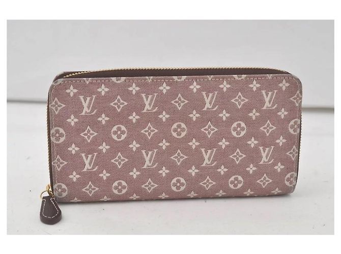 LOUIS VUITTON Monogram Idylle Portafoglio Zippy Lungo Sepia M63011 Rosa - vista 3