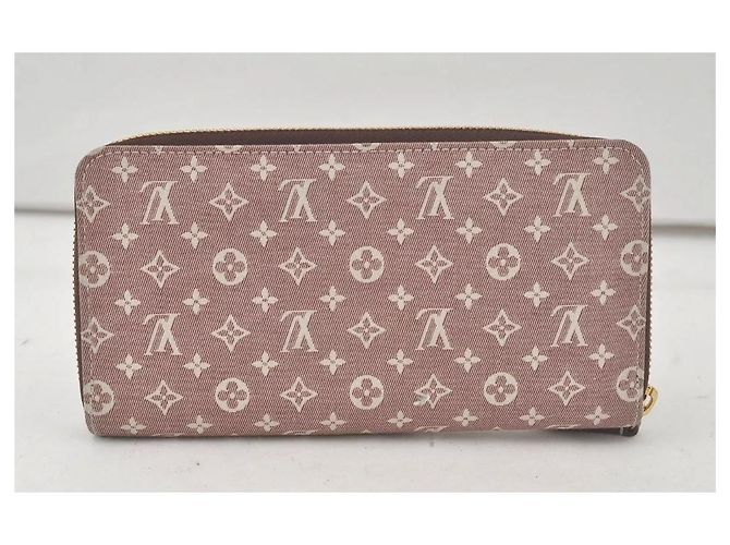 LOUIS VUITTON Monogram Idylle Portafoglio Zippy Lungo Sepia M63011 Rosa - vista 4