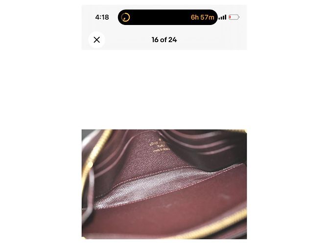 LOUIS VUITTON Monogram Idylle Portafoglio Zippy Lungo Sepia M63011 Rosa - vista 8
