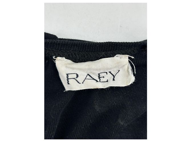 Autre Marque Raey tops T.US 8 en coton Noir - vue 5