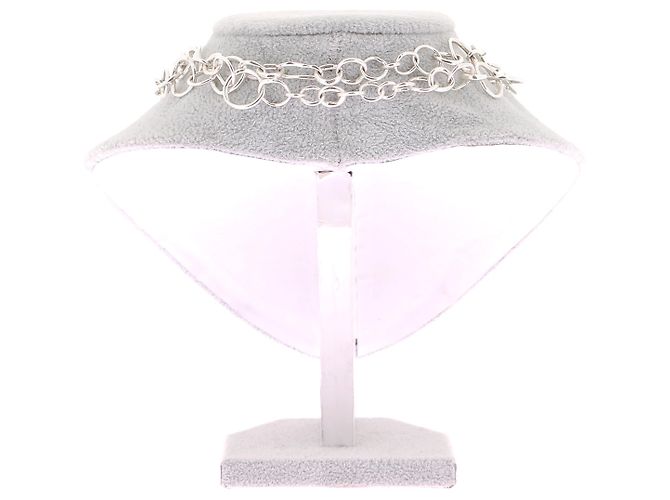 COLLANE DESIGUAL T. Placcato Argento - vista 2