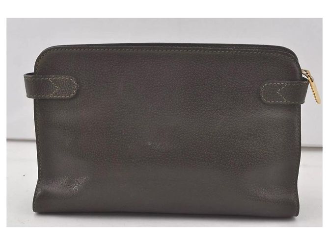 Gucci Borsa a mano in pelle GG Running Marrone Verde scuro - vista 2