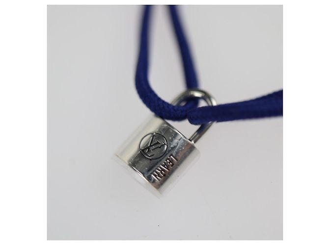 Bracciale Learn Silver Lockit di Louis Vuitton Argento Blu - vista 5