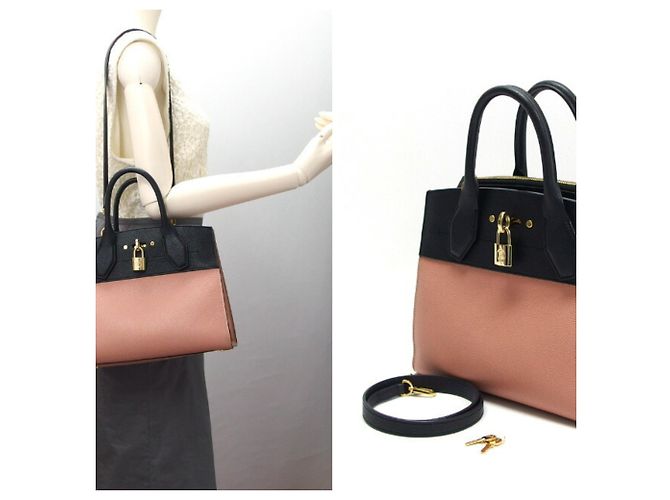 Borsa City Steamer PM Louis Vuitton Nero - vista 2