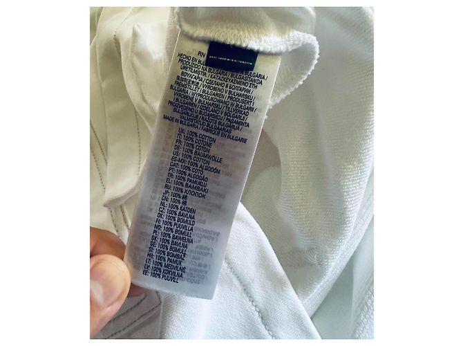Diesel Hoodie aus Baumwolle Weiß Multicolor XL Mehrfarben - Ansicht 8