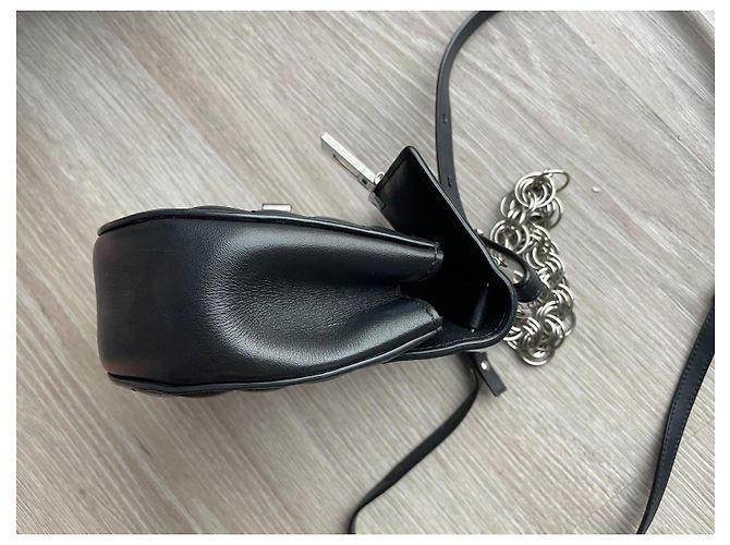 Borsa Bijou Chloé Drew Nera in Pelle Nero - vista 5