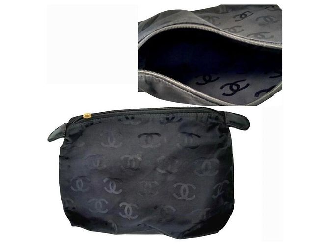 Chanel Vintage schwarze Wild Stitch Tasche Gold hardware - Ansicht 6