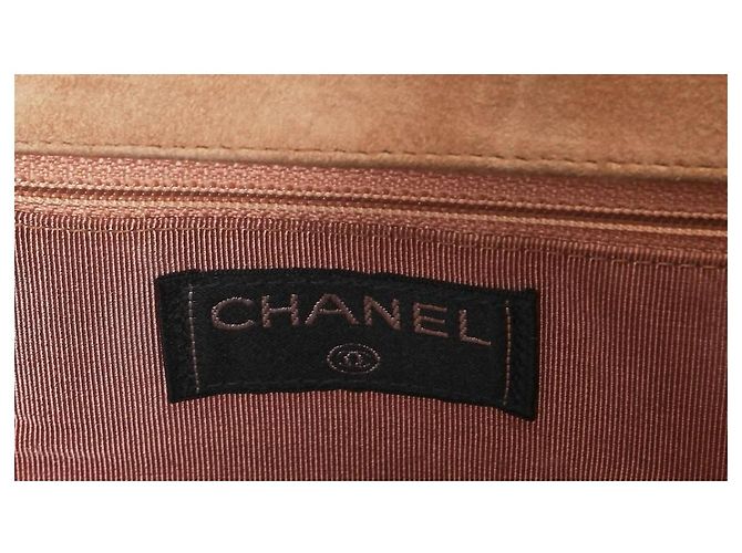 Chanel 2.55 Chocolate bar beige vintage Tasche - Ansicht 3