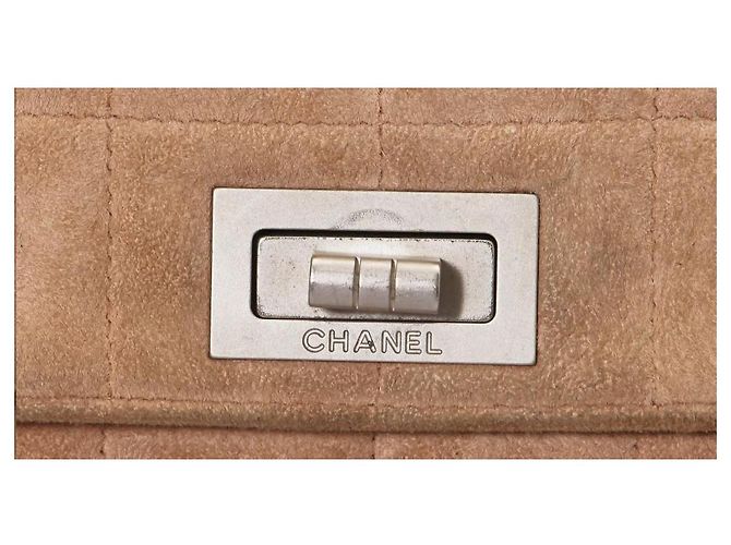Chanel 2.55 Chocolate bar beige vintage Tasche - Ansicht 5