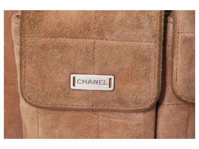 Chanel 2.55 Chocolate bar beige vintage Tasche - Ansicht 6