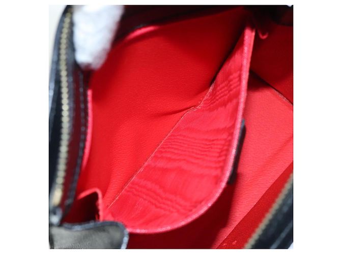 Céline Borsa a mano CELINE in pelle nera e oro Auth 92770 Nero D'oro - vista 22