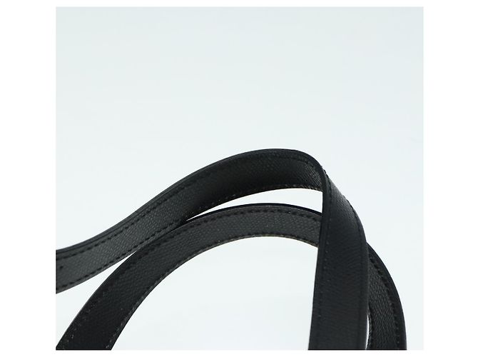 Céline Borsa a mano CELINE in pelle nera e oro Auth 92770 Nero D'oro - vista 8