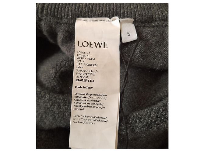 Loewe Kaschmirhose in Dunkelgrau Anthrazitgrau - Ansicht 4