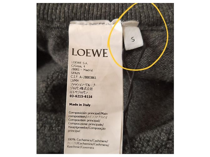 Loewe Kaschmirhose in Dunkelgrau Anthrazitgrau - Ansicht 5
