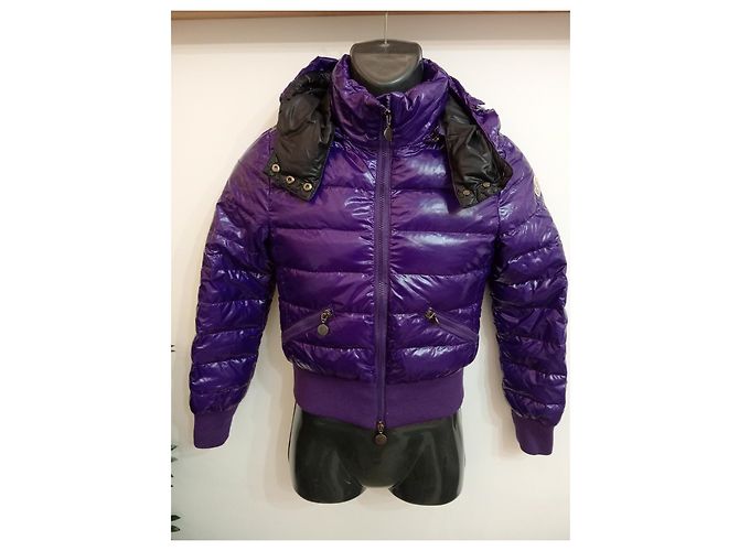 Moncler Body Dunkelviolett Lack Mädchen - Ansicht 2