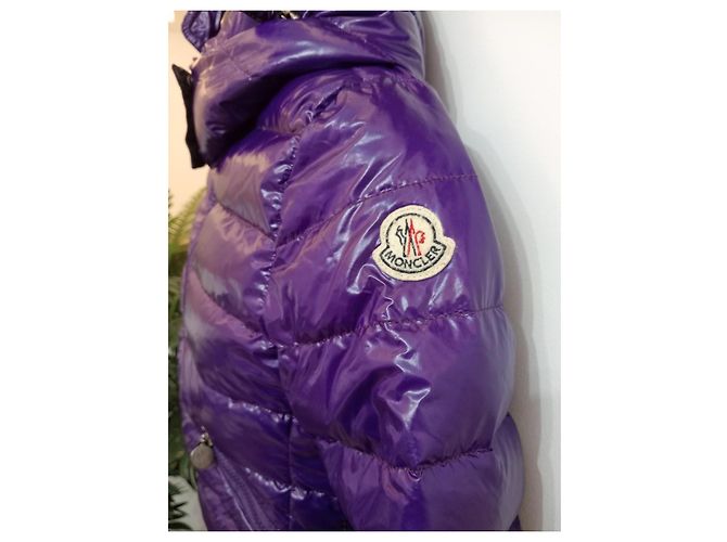 Moncler Body Dunkelviolett Lack Mädchen - Ansicht 4