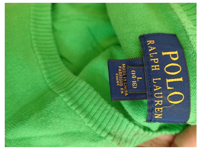 Ralph Lauren Wollpullover Grün Herren - Ansicht 2