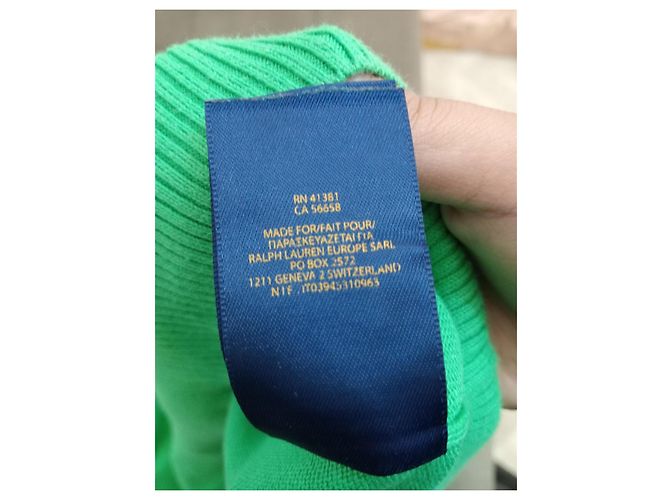 Ralph Lauren Wollpullover Grün Herren - Ansicht 5