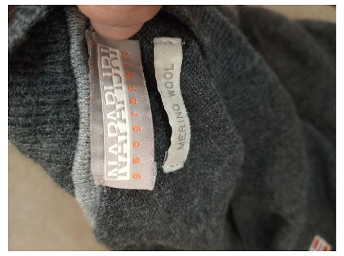 Napapijri Wollpullover Grau Herren - Ansicht 3