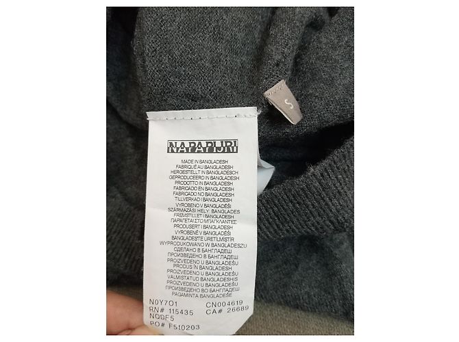 Napapijri Wollpullover Grau Herren - Ansicht 4