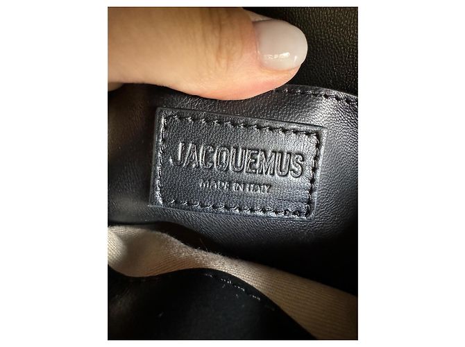 Borsa Jacquemus Bambimou in pelle nera Nero - vista 10
