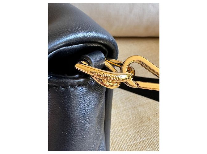 Borsa Jacquemus Bambimou in pelle nera Nero - vista 15