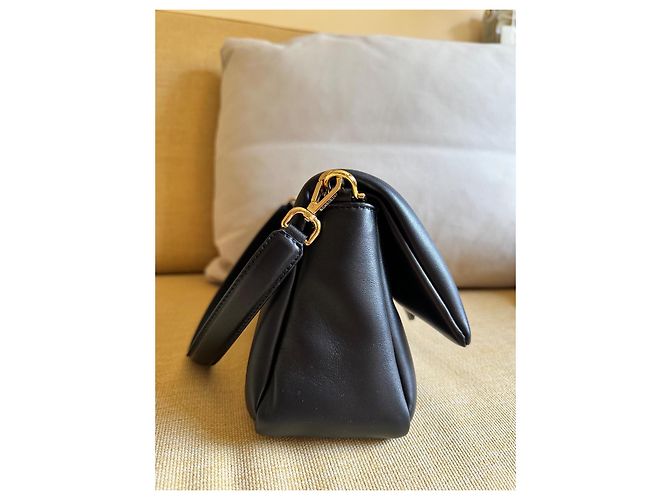 Borsa Jacquemus Bambimou in pelle nera Nero - vista 5