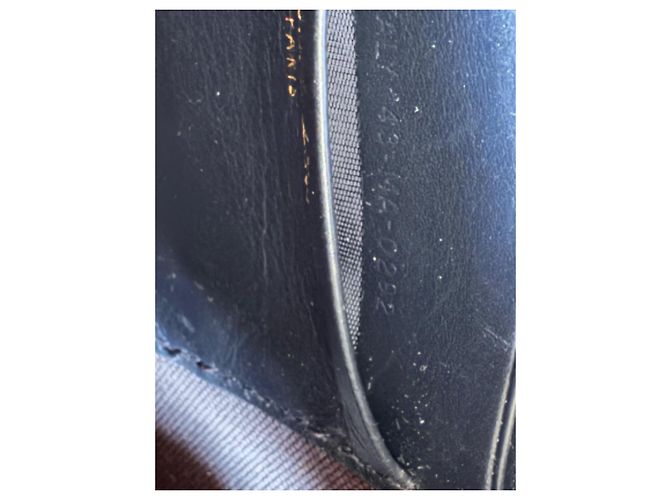 Pochette Christian Dior Montaigne Tela Blu Navy - vista 13