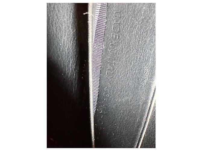 Pochette Christian Dior Montaigne Tela Blu Navy - vista 15