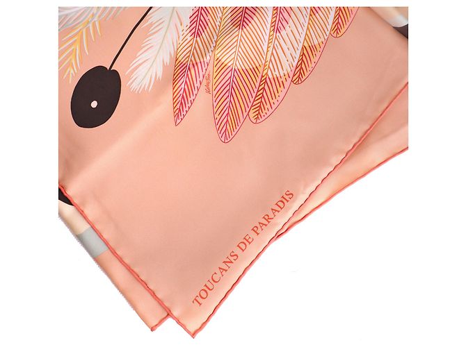 Hermès HERMES Schals T. Seide Pink - Ansicht 2
