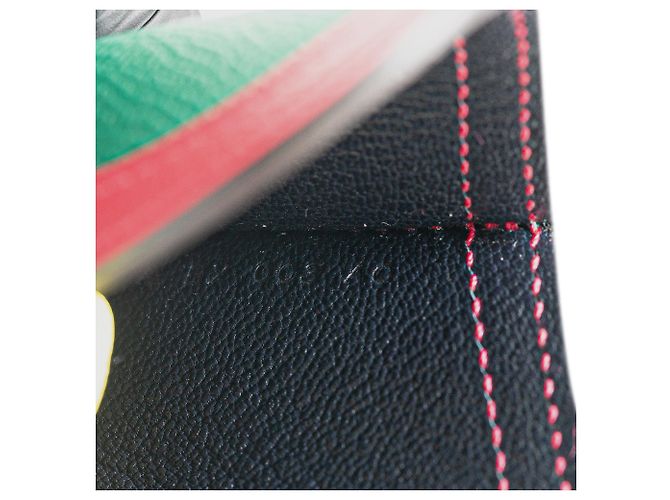 Ring Hermès HERMES Purses, wallets & cases T.  Leather Green - view 4