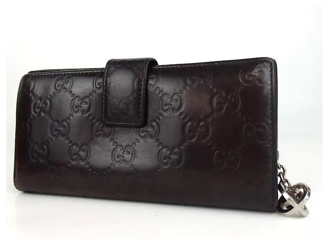 Cartera Larga Guccisima Negro - vista 2