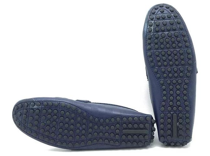 Sofia Coppola Scarpe da guida Louis Vuitton Hockenheim Mocassini in Pelle Blu - vista 3