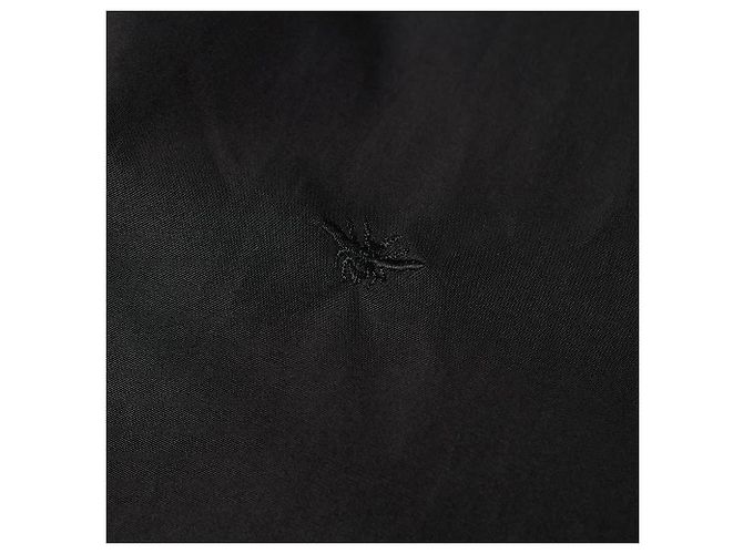 Christian Dior Camisa negra bordada con abeja Dior Homme para hombres Negro - vista 2
