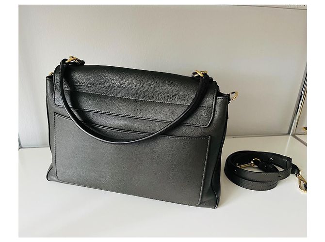 Borsa Chloé FAYE Day Medium Verde Foresta Pelle Verde scuro - vista 4